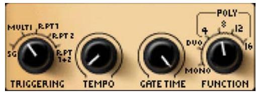 M-AUDIO IMPOSCAR - - Bouton de déclenchement clavier : - 1