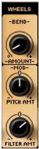 M-AUDIO IMPOSCAR - Section des molettes (Wheels) - 2