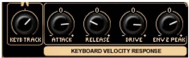 M-AUDIO IMPOSCAR - - Bouton de piste clavier : - 1