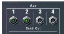 M-AUDIO PROPELLERHEAD REASON - Départs auxiliaires (AUX) - 1