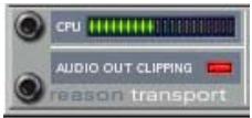 M-AUDIO PROPELLERHEAD REASON - Témoin d'échéage audio en sortie Audio Out Clipping - 1