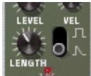 M-AUDIO PROPELLERHEAD REASON - Bouton Length et sélecteur Decay/Gate - 1