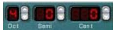 M-AUDIO PROPELLERHEAD REASON - Réglage de la fréquence de l'Oscillateur 1 - Octave/Demi-ton/Centifique - 1