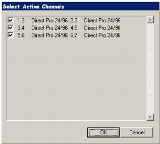 M-AUDIO PROPELLERHEAD REASON - Active Channels (ASIO et CoreAudio uniquement) - 1