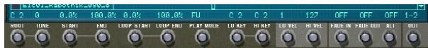 M-AUDIO PROPELLERHEAD REASON - Paramètres d'échantillons - 1