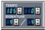M-AUDIO PROPELLERHEAD REASON - Tempo et signature rythmique - 1
