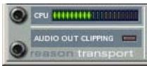 M-AUDIO PROPELLERHEAD REASON - Affichage des ressources du processeur - 1