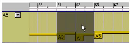 M-AUDIO PROPELLERHEAD REASON - Sélection des changements de Patterns - 1
