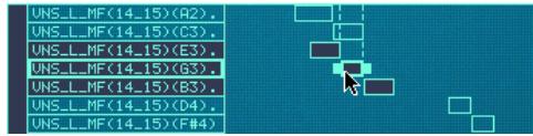 M-AUDIO PROPELLERHEAD REASON - Déplacement des zones par déplacement des briques à l'écran - 1