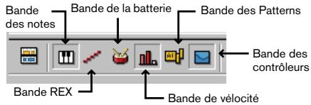 M-AUDIO PROPELLERHEAD REASON - A propos des bandes - 1