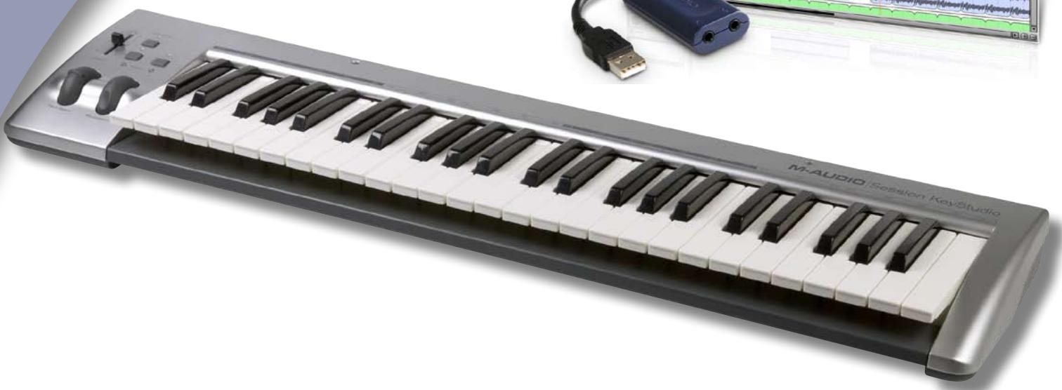 M-AUDIO SESSION KEYSTUDIO - Guide de l'utilisateur - 2