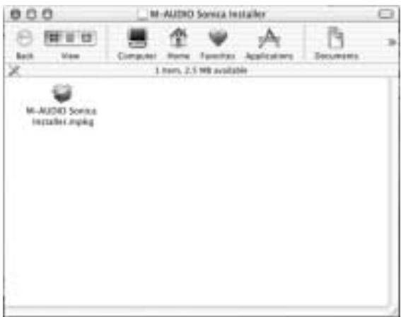 M-AUDIO SONICA USB - Mac OS X (version 10.1.3 ou supérieur) - 1