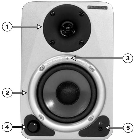 M-AUDIO STUDIOPRO4 - Face avant - 1