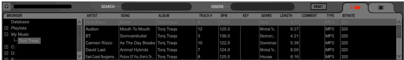 M-AUDIO TORQ - Playlists - 1