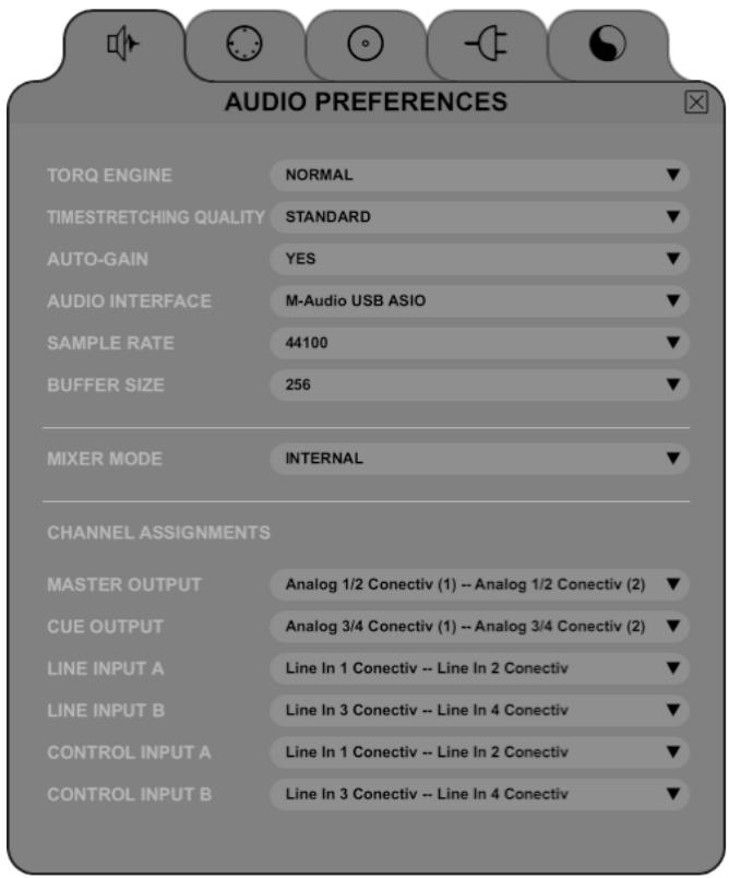 M-AUDIO TORQ - Using Torq with only one turntable or CD player: - 1