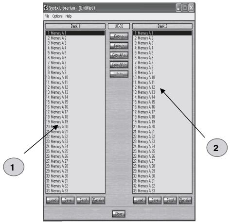 M-AUDIO X-SESSION - Configuration du logiciel Librarian - 1