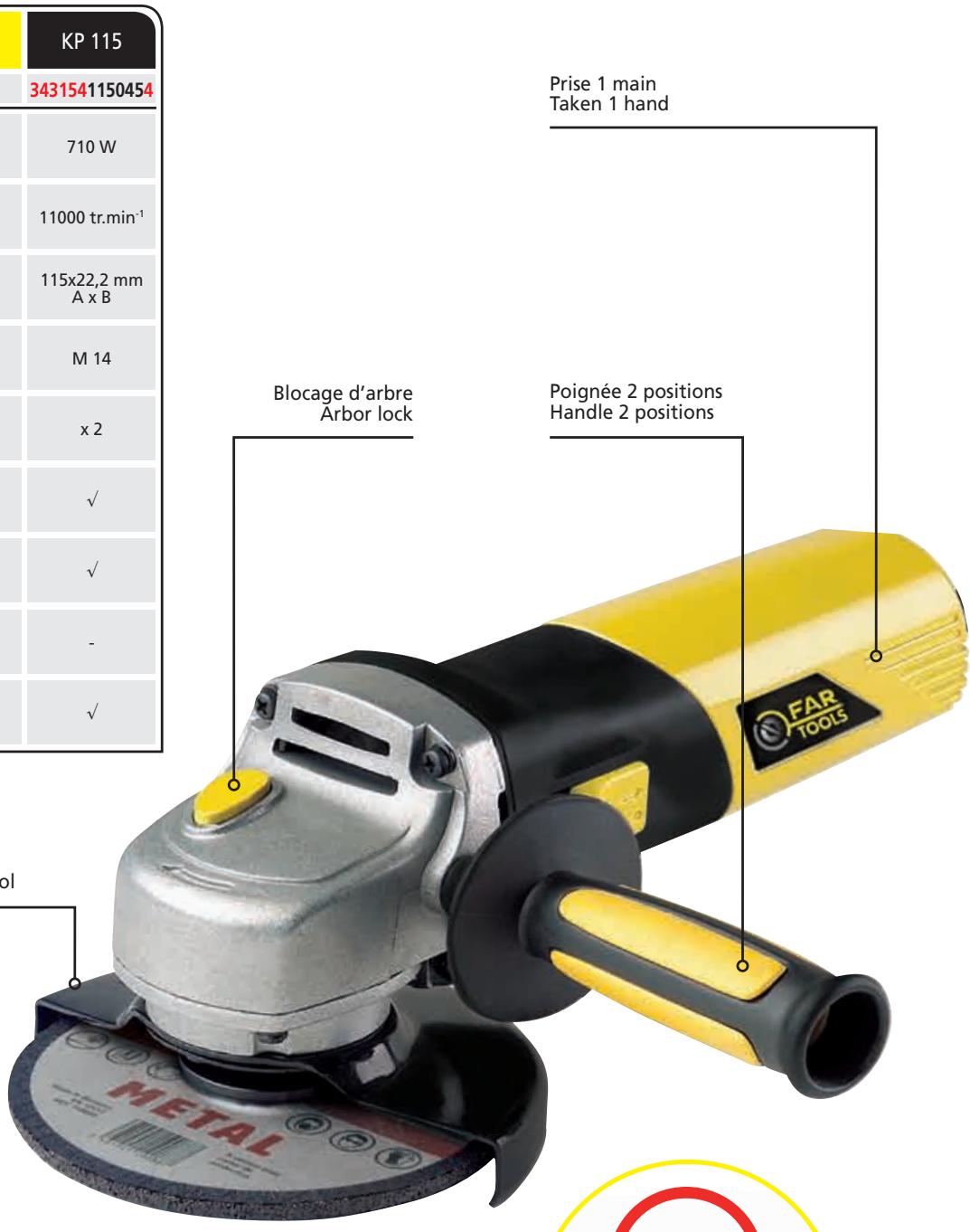 FARTOOLS KP 115 - 1