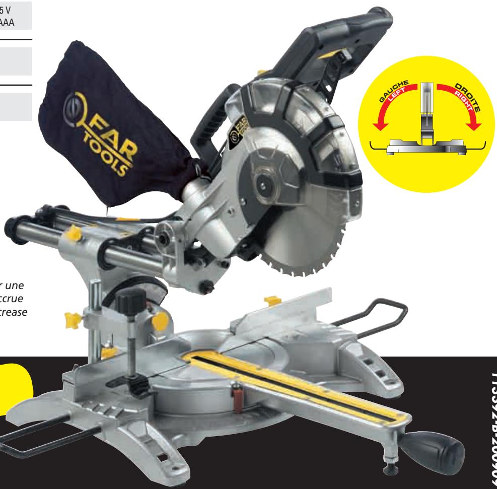 FARTOOLS WD 210 - Lame spéciale bois et métal Special Blade for Wood &amp; Metal - 1