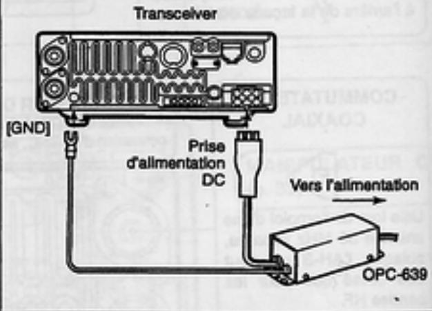 ICOM IC-706MKIIG - - Connexions d'alimentation - 3