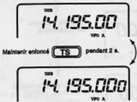 ICOM IC-706MKIIG - - Pas de 1 Hz et 10 Hz - 1