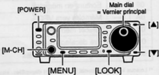 ICOM IC-706MKIIG - Mode de réglages initiaux - 3