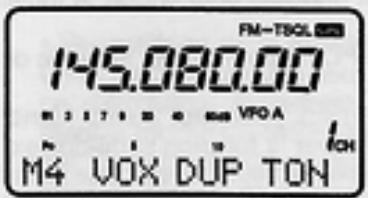 ICOM IC-706MKIIG - ■ Utilisation du Tone squelch (CTCSS) - 2