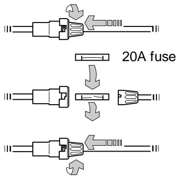 ICOM IC 756 - Remplacement fusible - 2