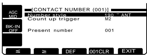 ICOM IC 756 - -Programmaton du numéro de contact (série) - 1
