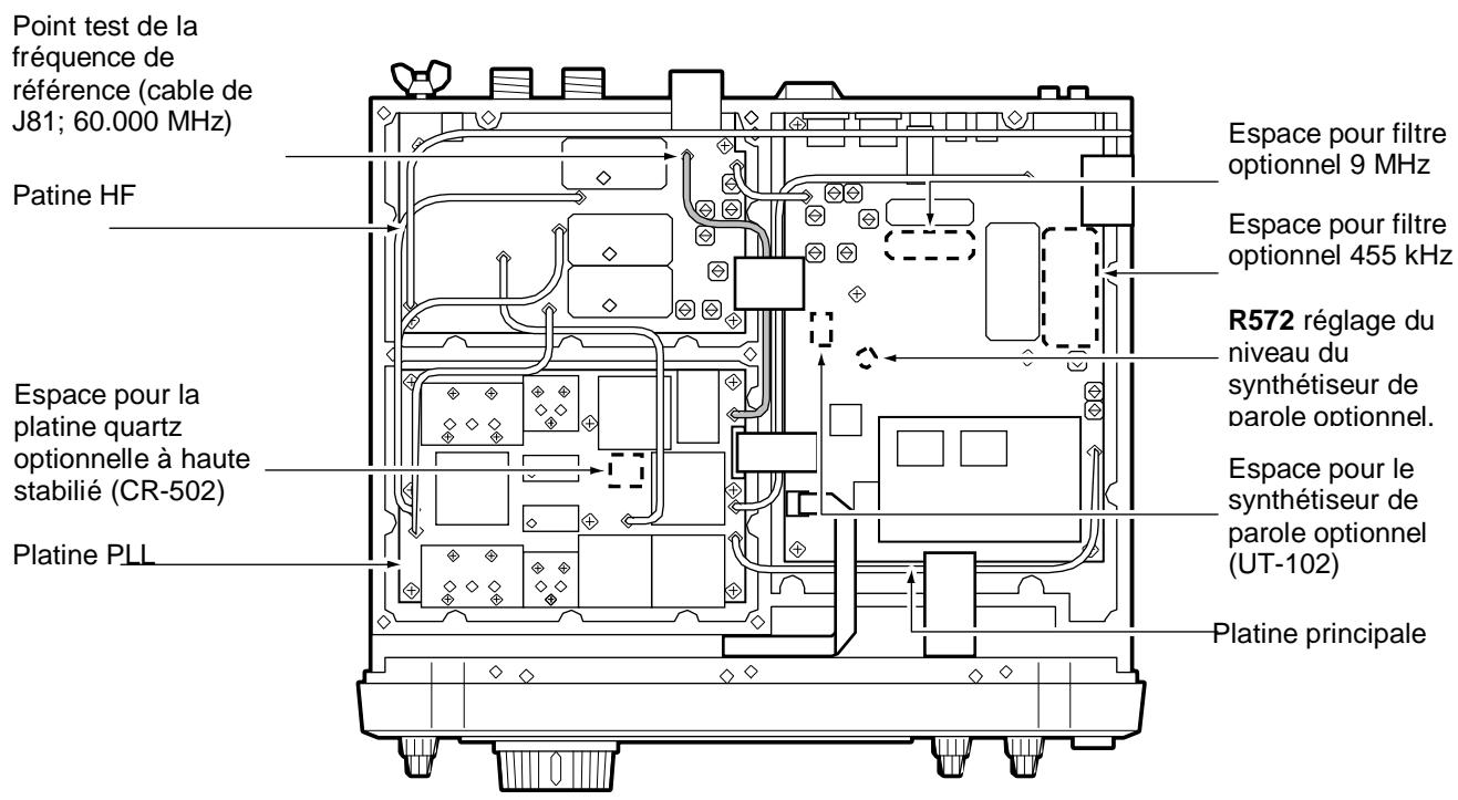 ICOM IC 756 - Vue dessous - 1
