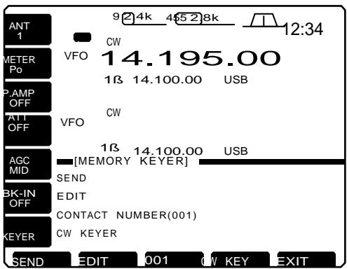 ICOM IC 756 - -Programmation du manipulatorélectronique - 2