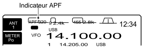 ICOM IC 756 - APF fonction - 2