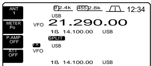 ICOM IC 756 - Balayage durant la double veille - 1