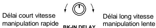 ICOM IC 756 - 20.REGLAGE DE DELAI VOX/DEMI BREAK-IN [BK-IN DELAY] - 1
