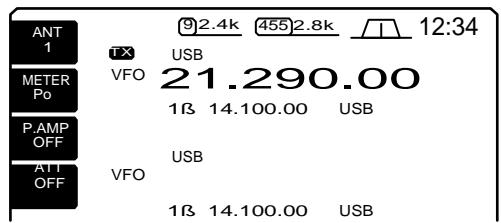 ICOM IC 756 - Traffic en mode <> rapide - 1