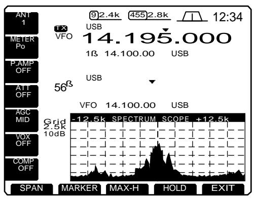 ICOM IC 756 - Organisation menu écran - 2