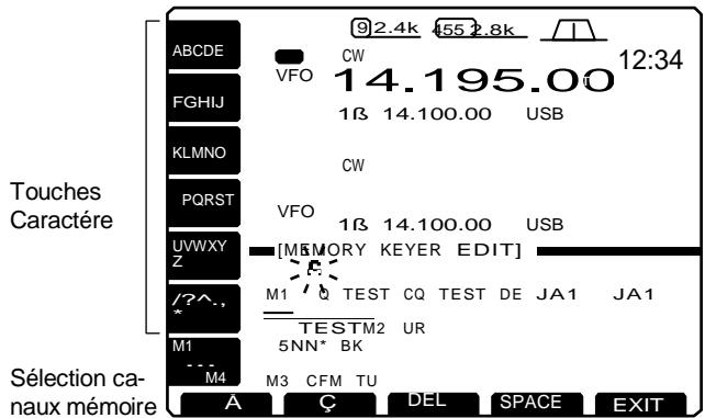 ICOM IC 756 - Memoire manipulator - 1