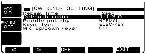 ICOM IC 756 - -Programmation du manipulatorélectronique - 3