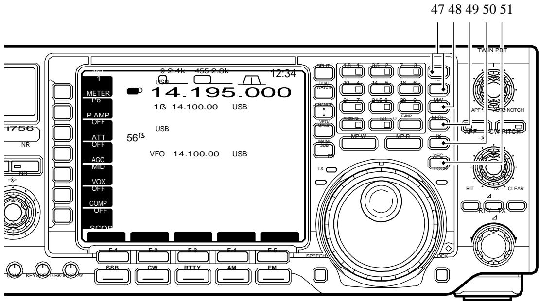 ICOM IC 756 - 45.INDICATEUR EMISSION [TX] - 1