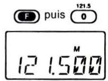 ICOM IC-A3E - Accès à la fréquence de détresse 121,5 mhz - 1