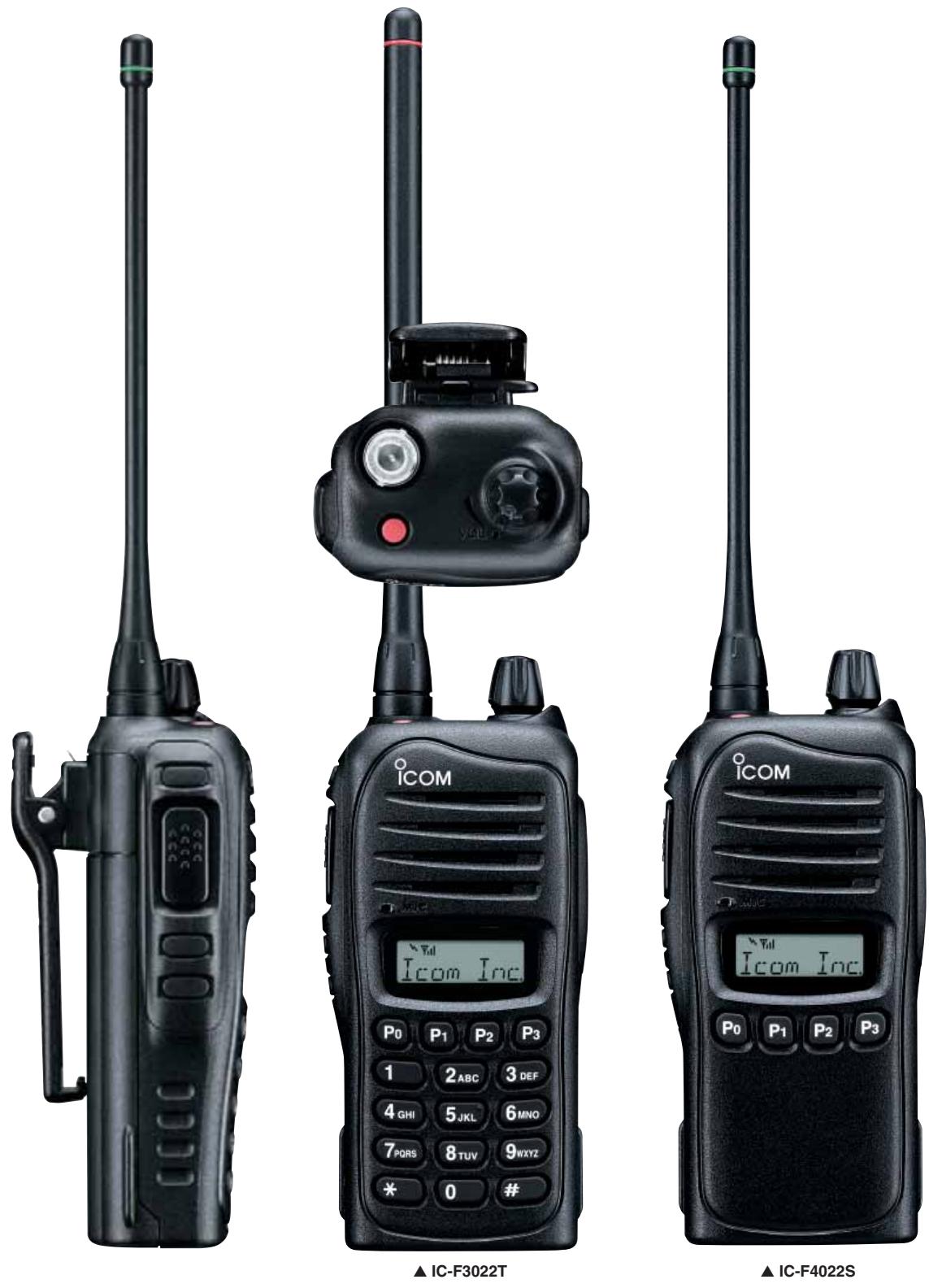 ICOM IC-F4022T - Polyvalents et Robustes ! - 1