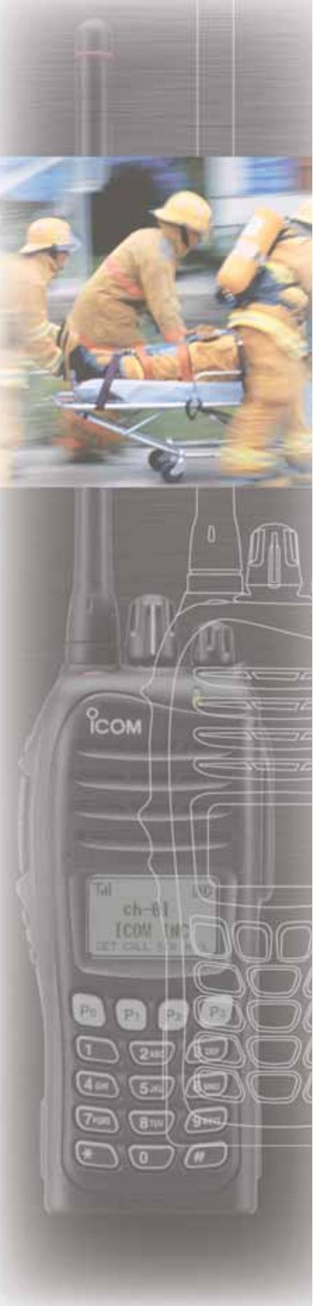 ICOM IC-F4162S - Autres caractéristiques : - 1