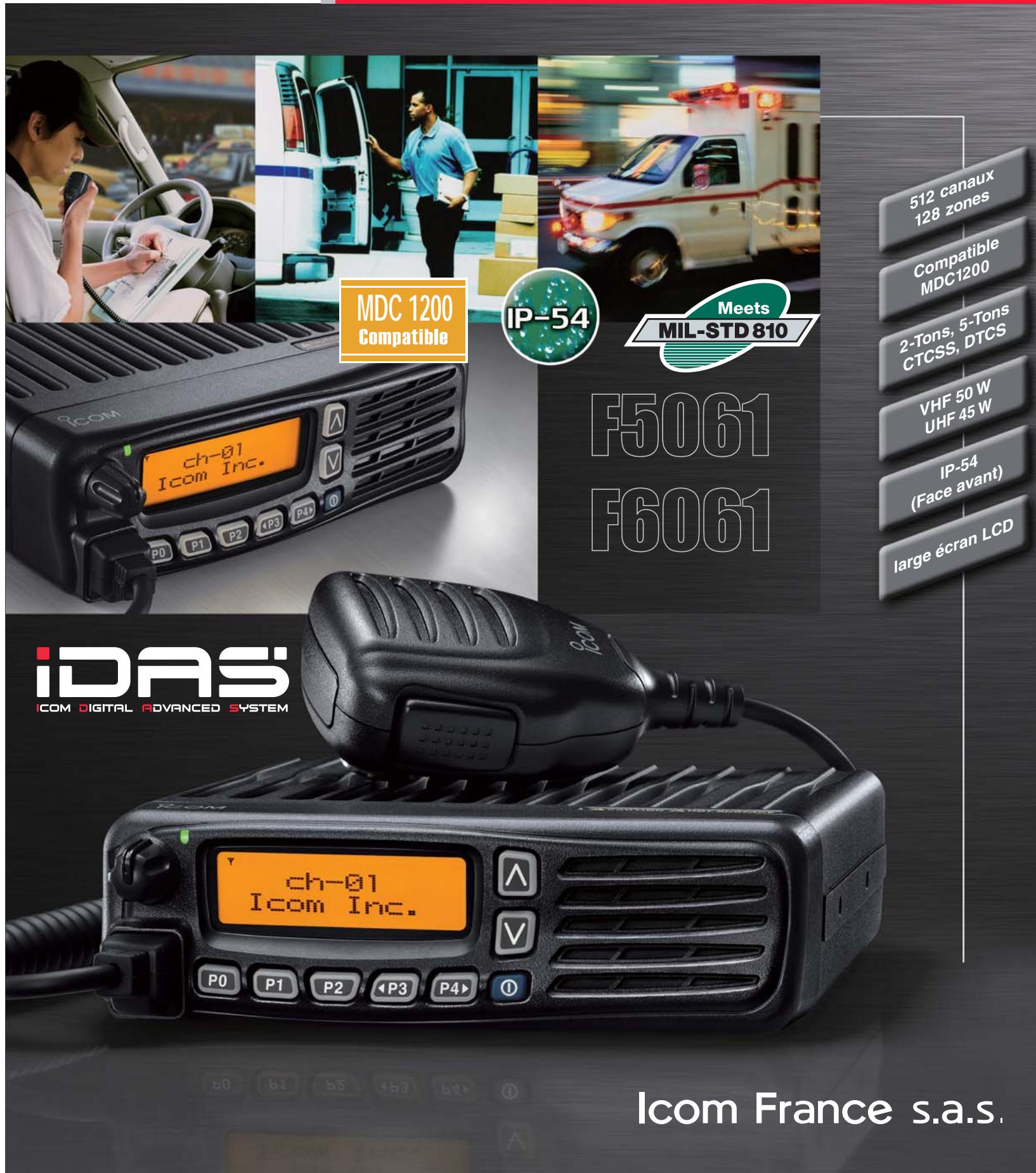 ICOM IC-F5061 - Mobile UHF - 1