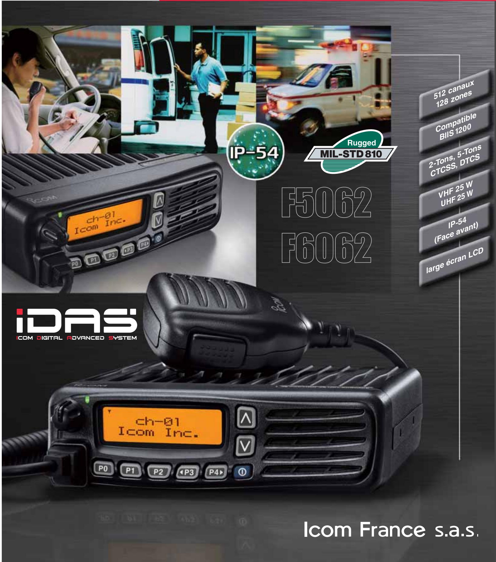 ICOM IC-F5062 - Mobile UHF - 1