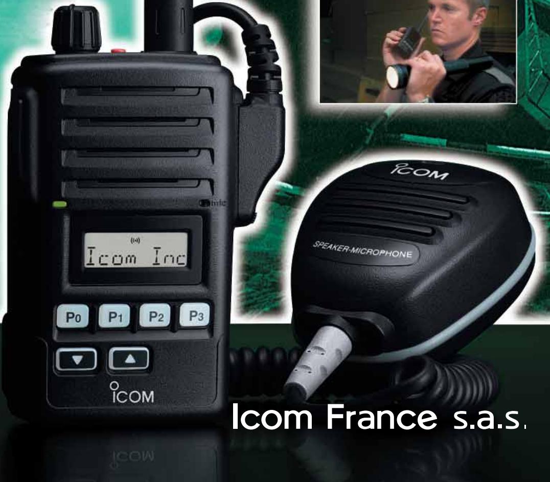 ICOM IC-F61 - Meets MIL-STD 810 - 1
