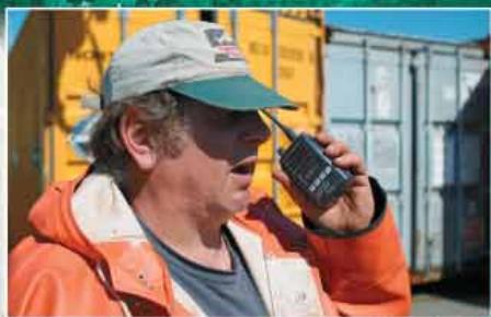 ICOM IC-F61 - Meets MIL-STD 810 - 3