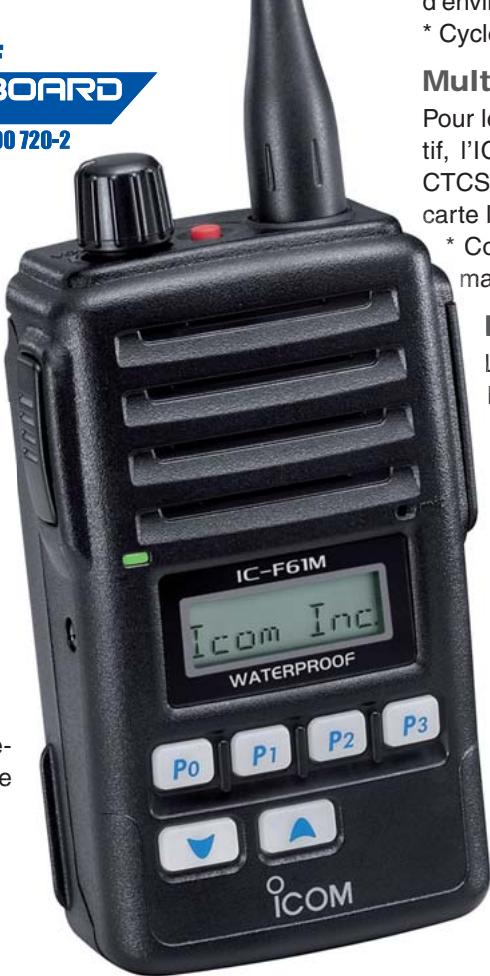 ICOM IC-F61M - Taille compacte - 1