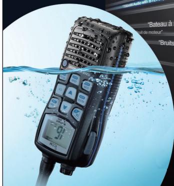 ICOM IC-M35 - VHF marine flottante - 2