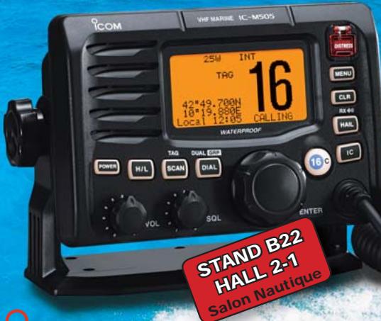 ICOM IC-M505 - Ic-M505 : La VHF MARINE ASN ! - 1
