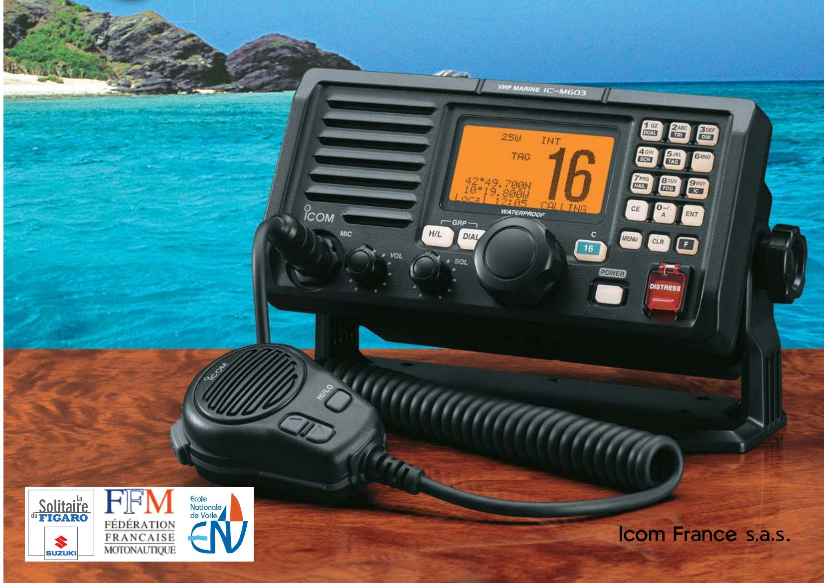 ICOM IC-M603 - MIL-STD810 - 4