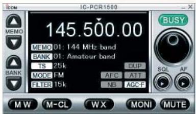 ICOM IC-PCR1500 - Récepteur large bande interfacable PC ! - 7